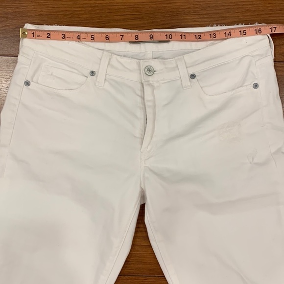 VINCE White Denim Skinny Jeans - Picture 10 of 16